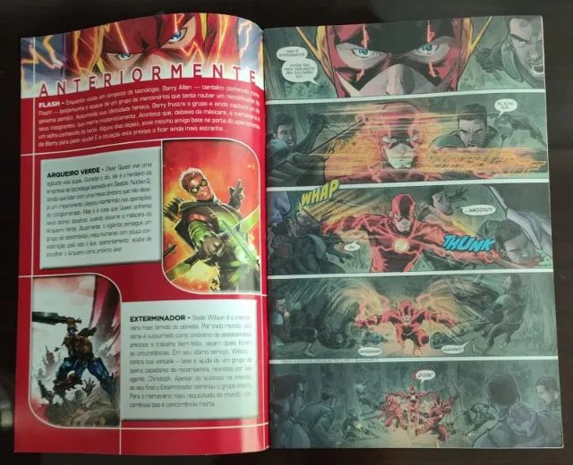 HQ Flash (DC Comics) - Novos 52 N° 1 e Nº 2 (Panini Comics 2012) - Foto 3