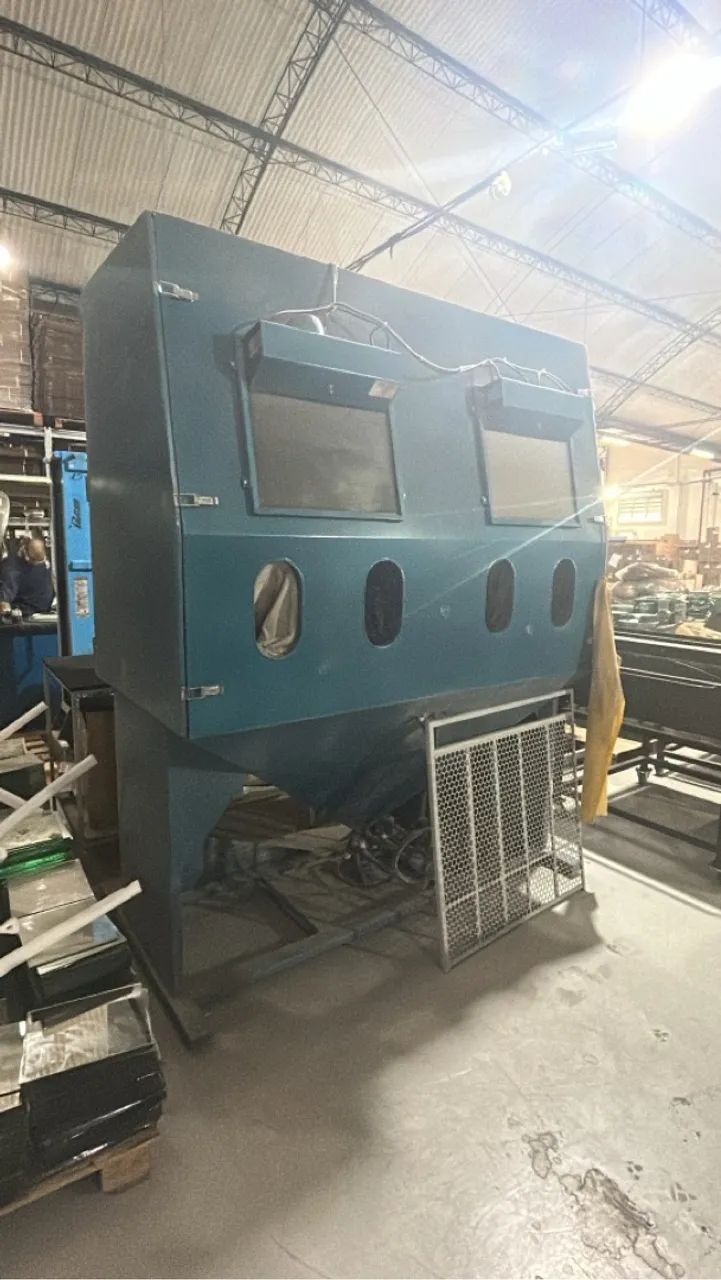Cabine jato de sucção 