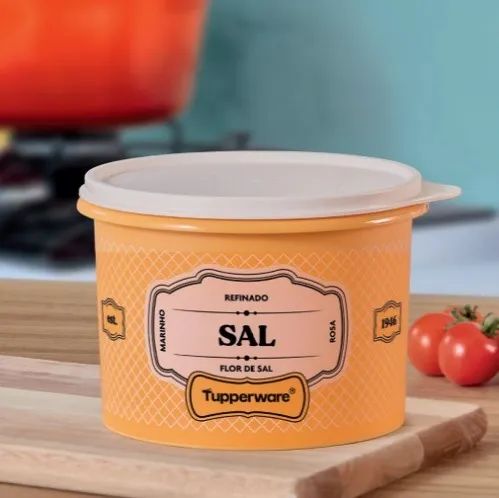 Tupper Caixa Sal Essences 1,1 L Tupperware - Foto 2