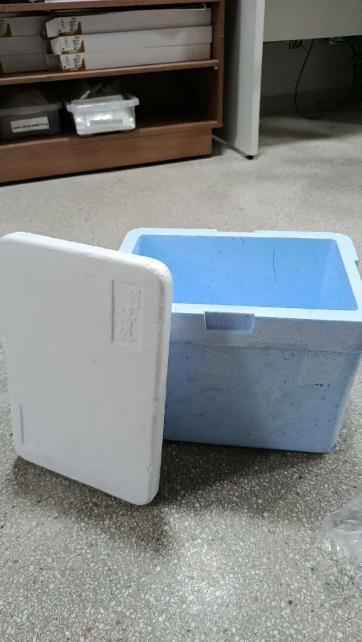 Caixa de isopor no preço, 13 litros marca boa  - Foto 5