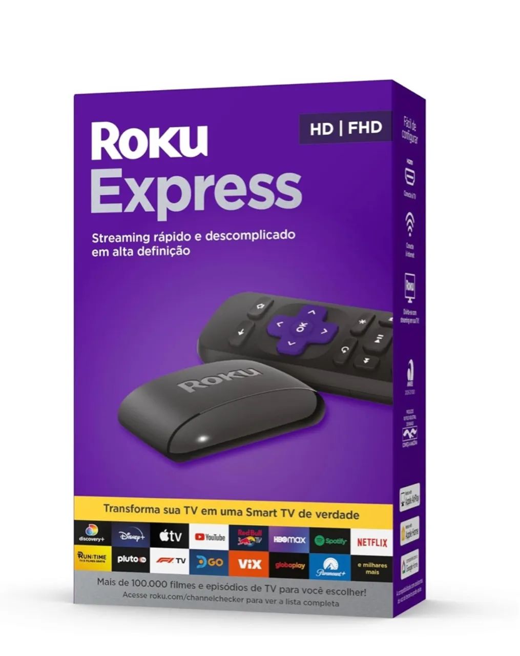 Stick tv Roku 4k - Foto 3