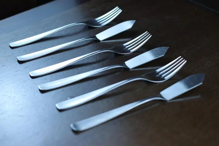 Jogo de talheres para peixe