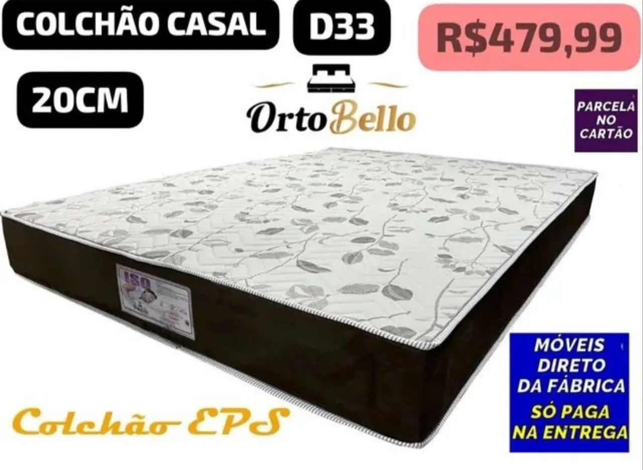 COLCHÕES SOLTEIRO E CASAL DIRETO DA FÁBRICA  - Foto 3