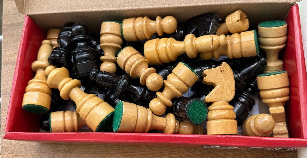 Jogo de Xadrez Clássico em Madeira Botticelli - Foto 6