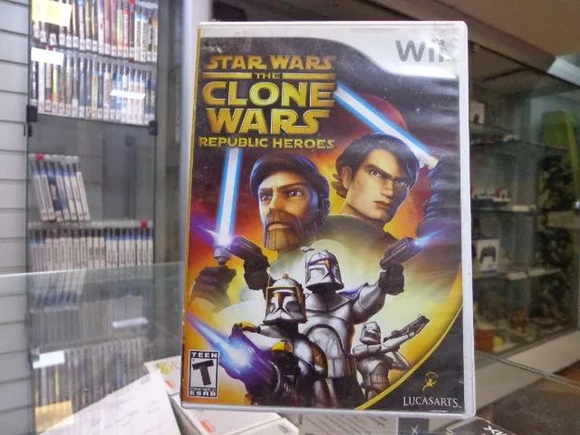 Jogo Star Wras The Clone Wars Republic Heroes Wii - Foto 2