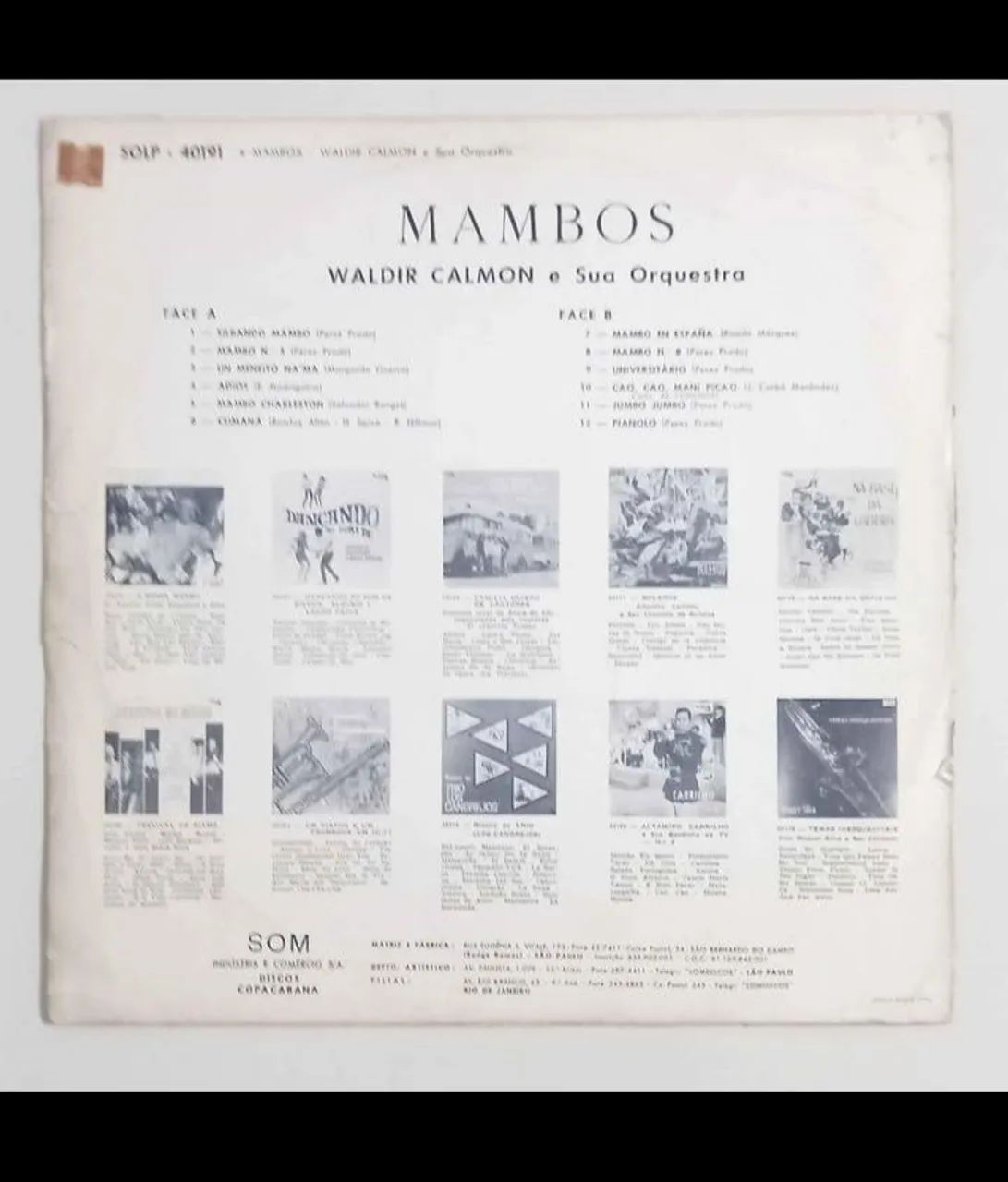 Disco de Vinil - Waldir Calmon e Sua Orquestra - Foto 2