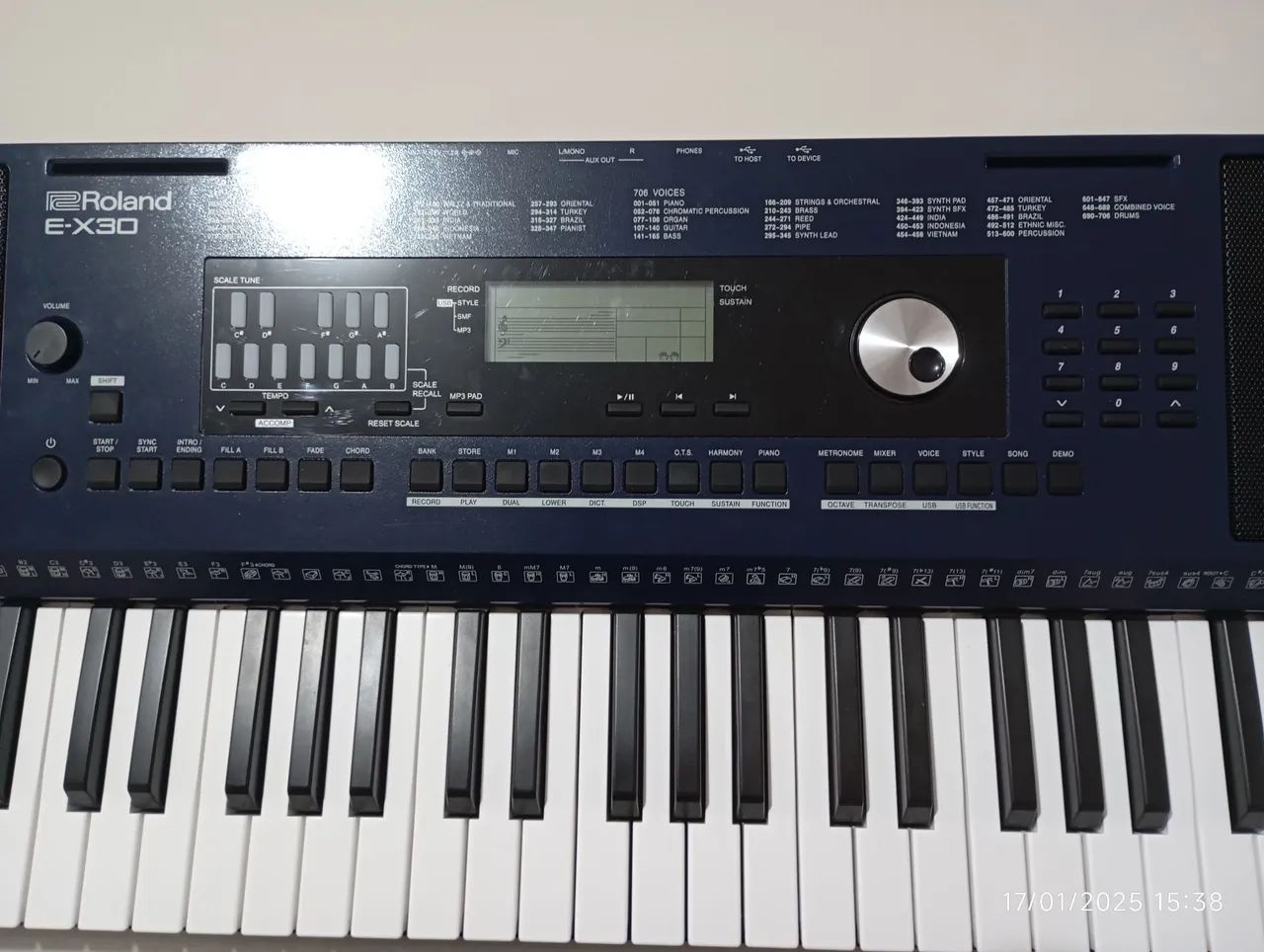 Teclado Roland EX30 - Foto 2