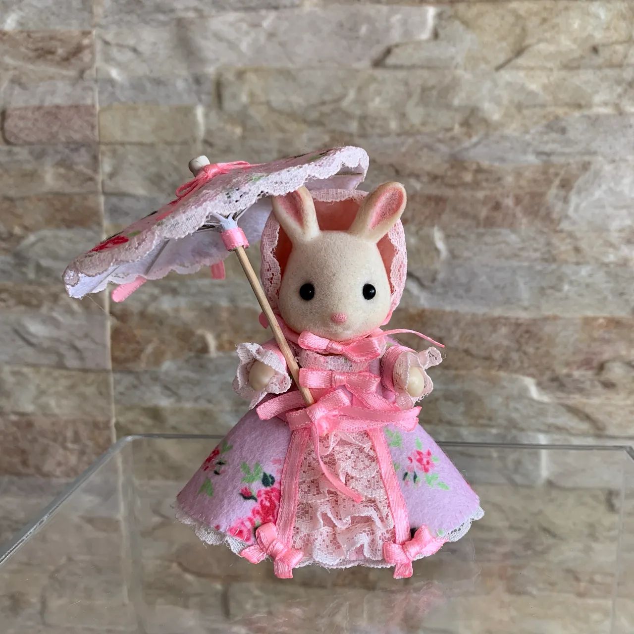 Roupinha época Rosa Sylvanian Families 