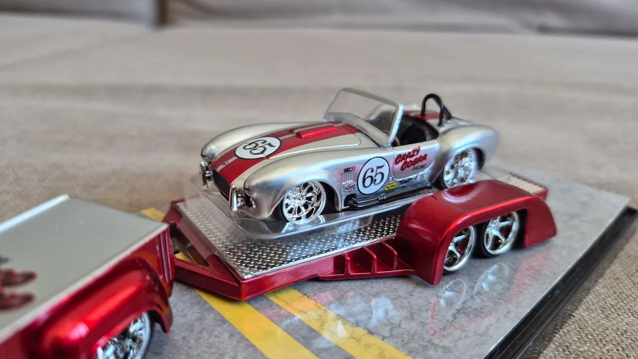 Jada Bigtime Muscle Ford F-1956 e Shelby Cobra - Foto 4
