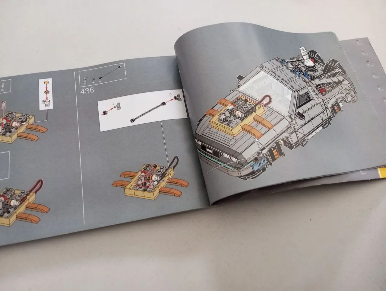 Manual LEGO DeLorean Time Machine - Back to the Future - Hobbies e ...