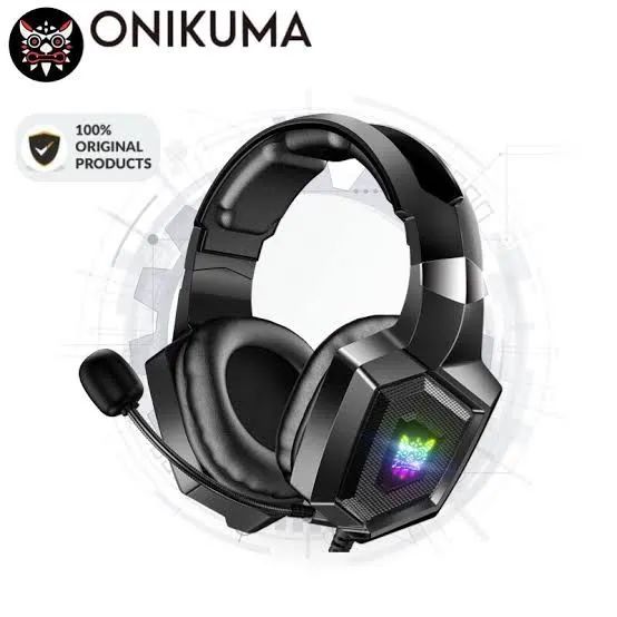 Headset Gamer ONIKUMA com Microfone - RGB - Confortável