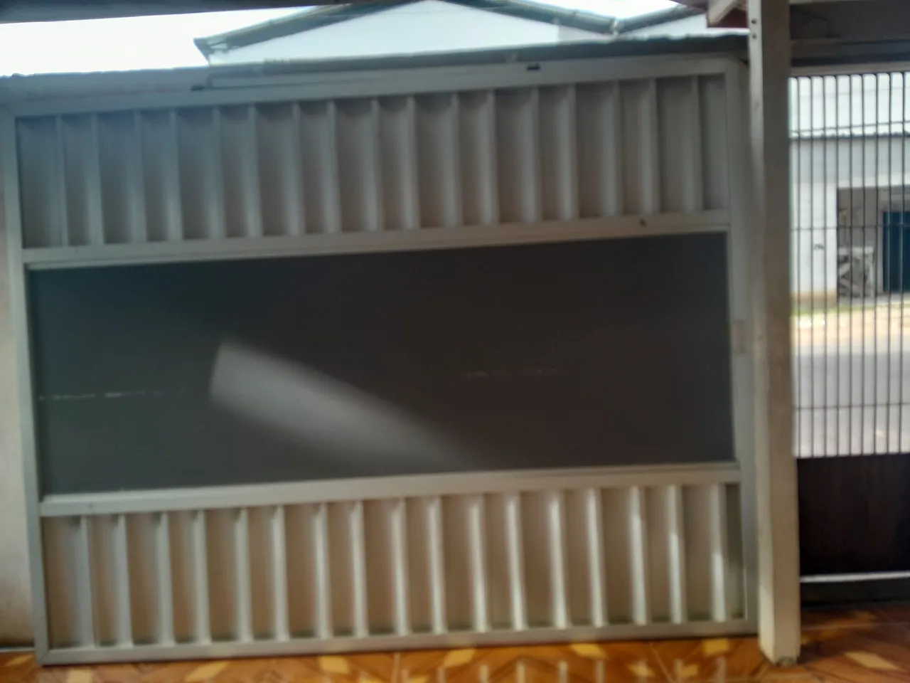 Portão galvanizado