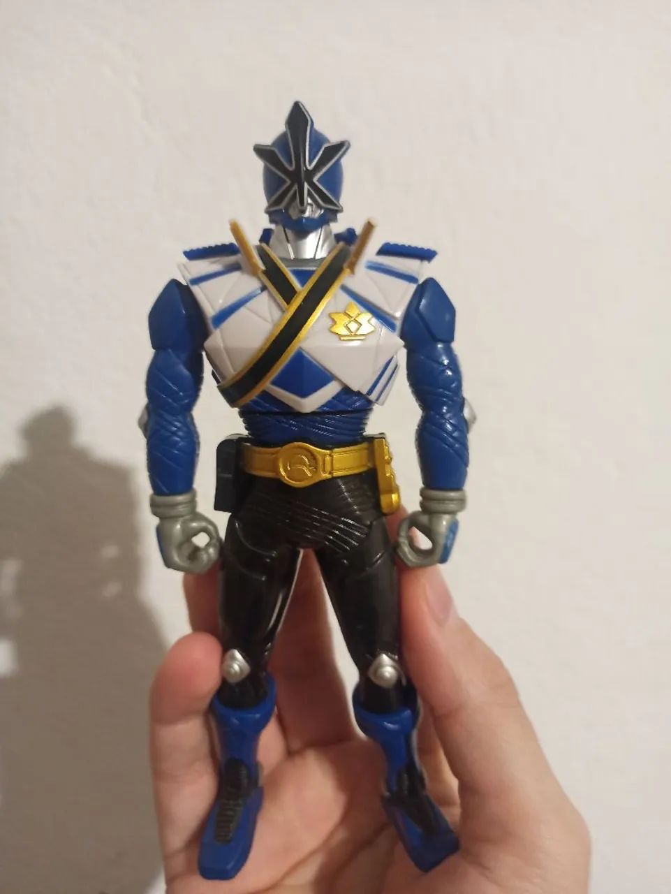 Action Figure Power Rangers Samurai Azul