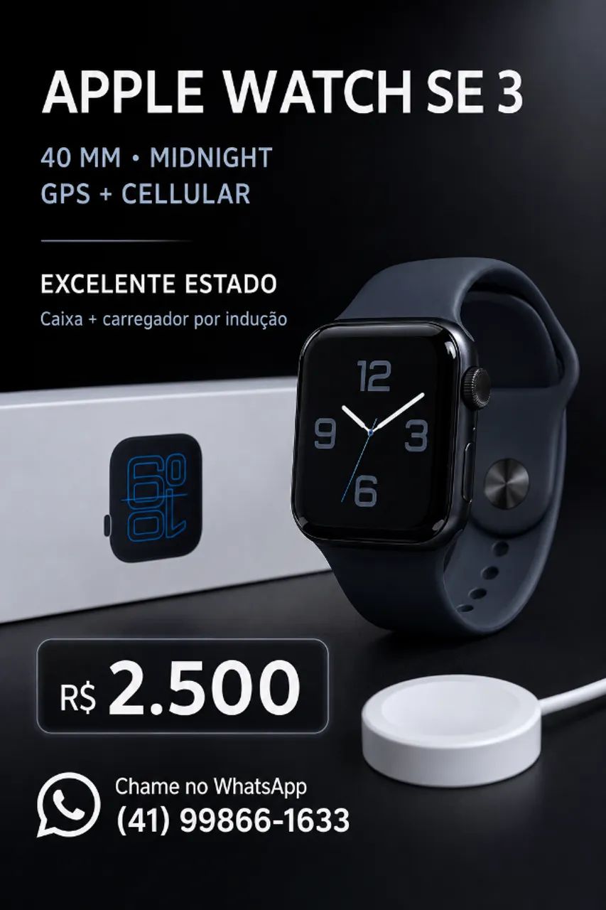 Apple Watch SE 3 40mm GPS + Cellular
