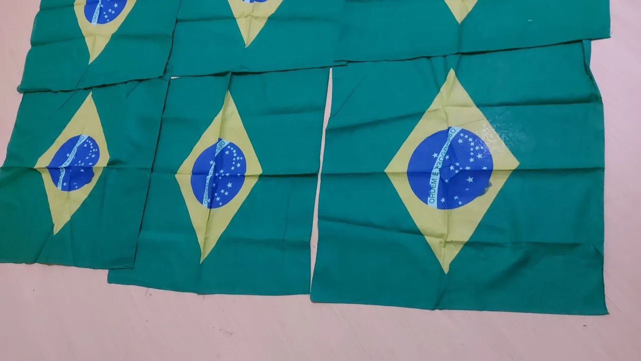 KIT BANDEIRAS BRASIL - Foto 2