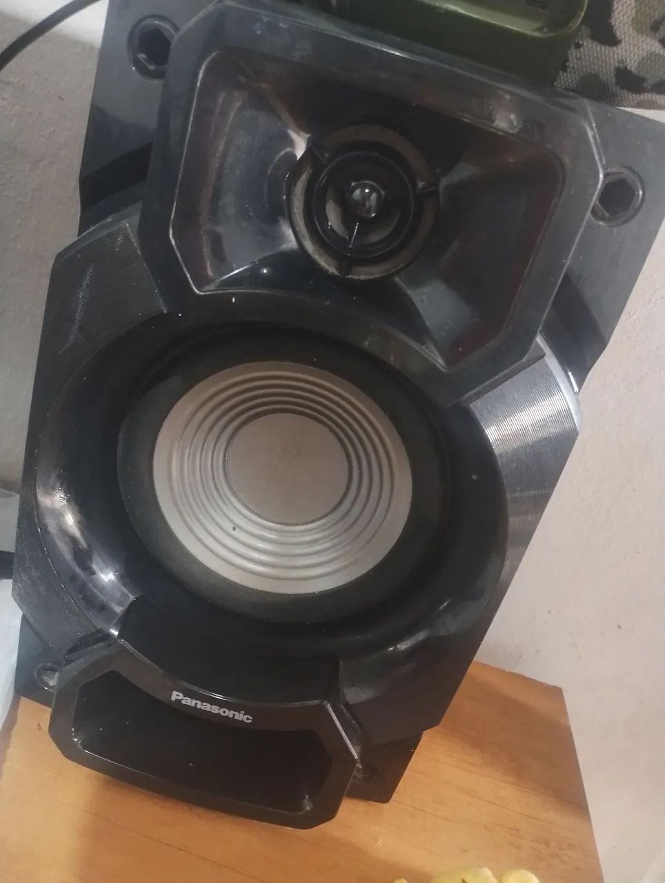Caixa de som acústica panasonic