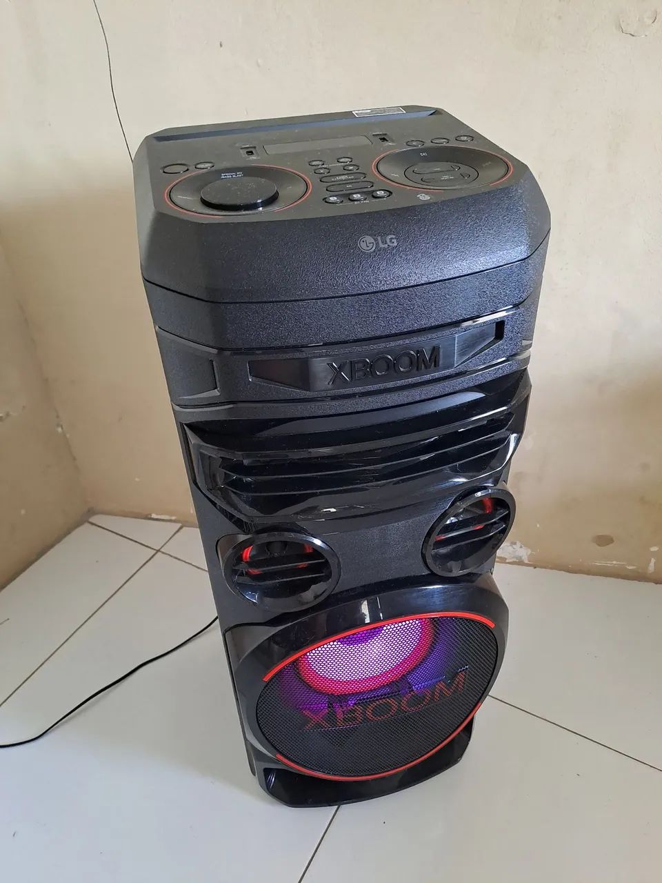 SOM LG XBOOM NOVO COM NOTA - Foto 3