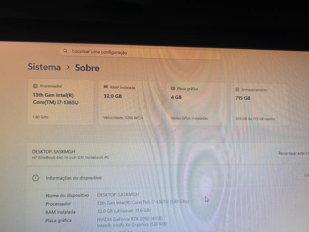 Notebook HP EliteBook 640 G10 14" - Foto 5