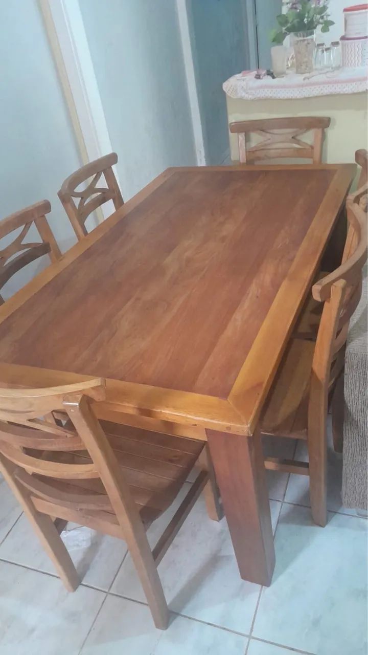 Mesa de madeira 