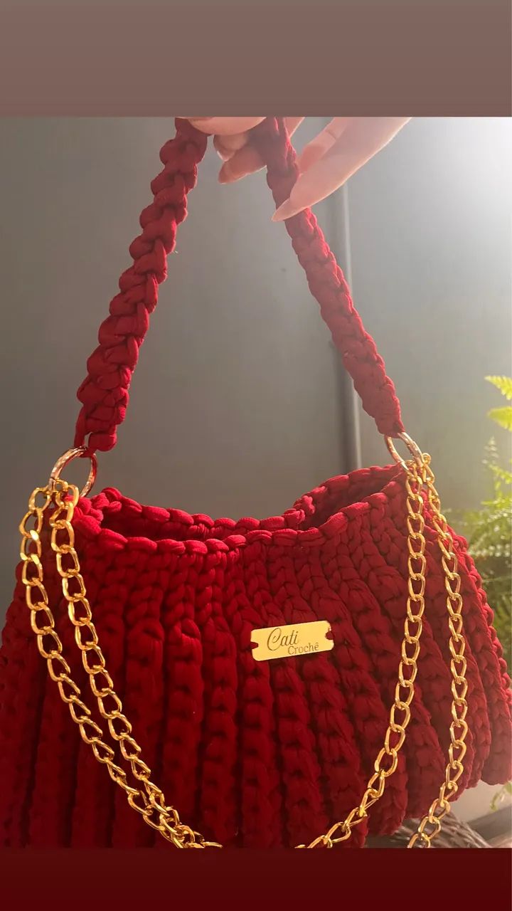 Bolsa de crochê  - Foto 3