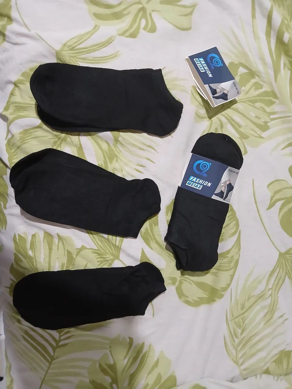 Meias cano curto masculina  - Foto 2