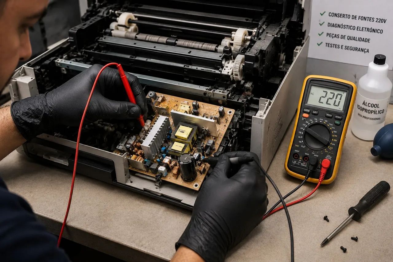 Manutenção de Impressoras Laserjet 