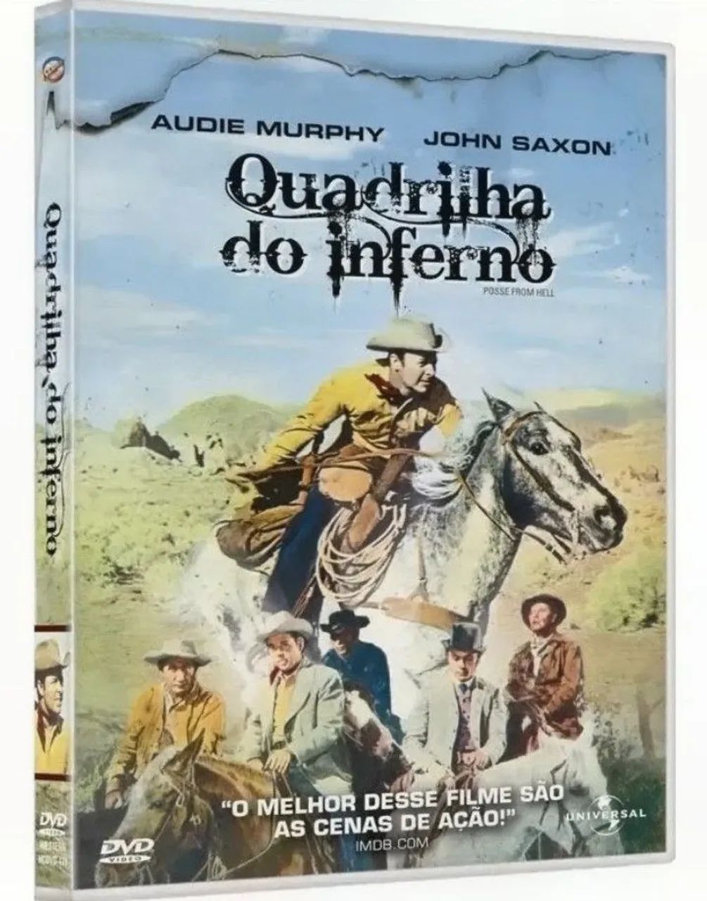Dvd filme, Quadrilha do Inferno. 