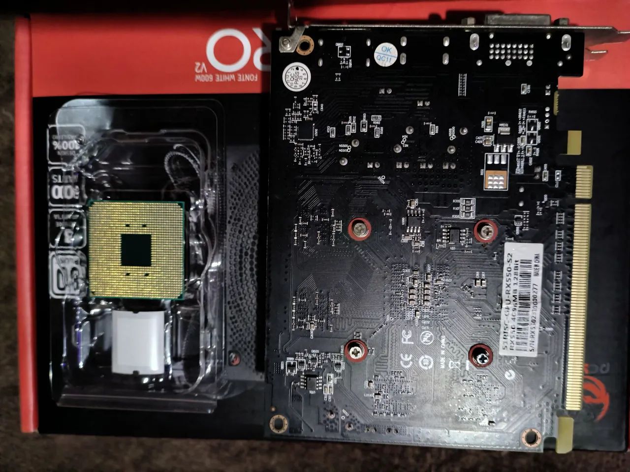 troco ryzen e rx 550 - Foto 2