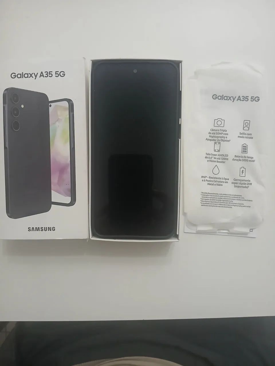 Celular seminovo samsung A35 5g - Foto 2