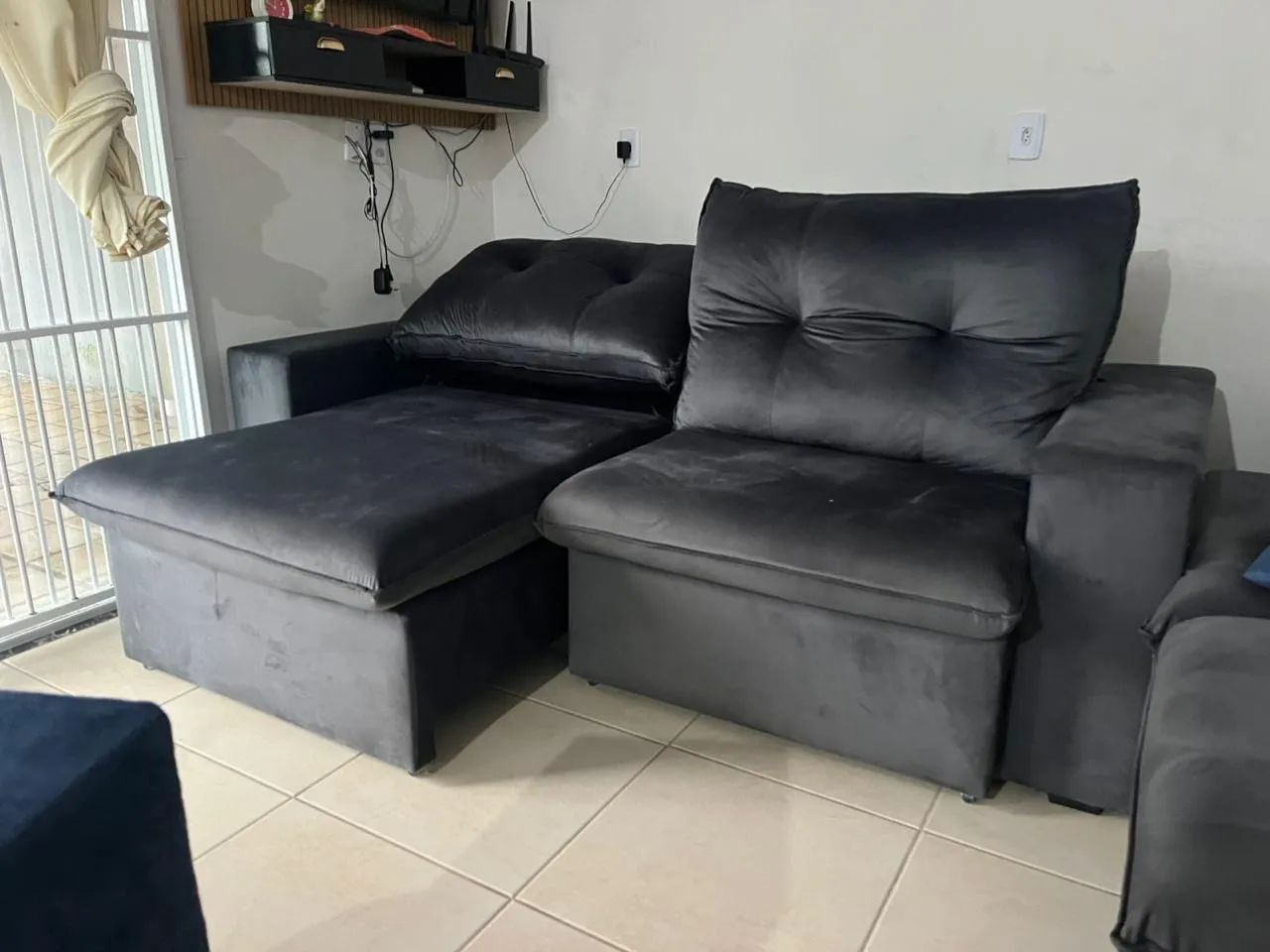 Vende-se sofá novo 3 meses de uso  - Foto 4