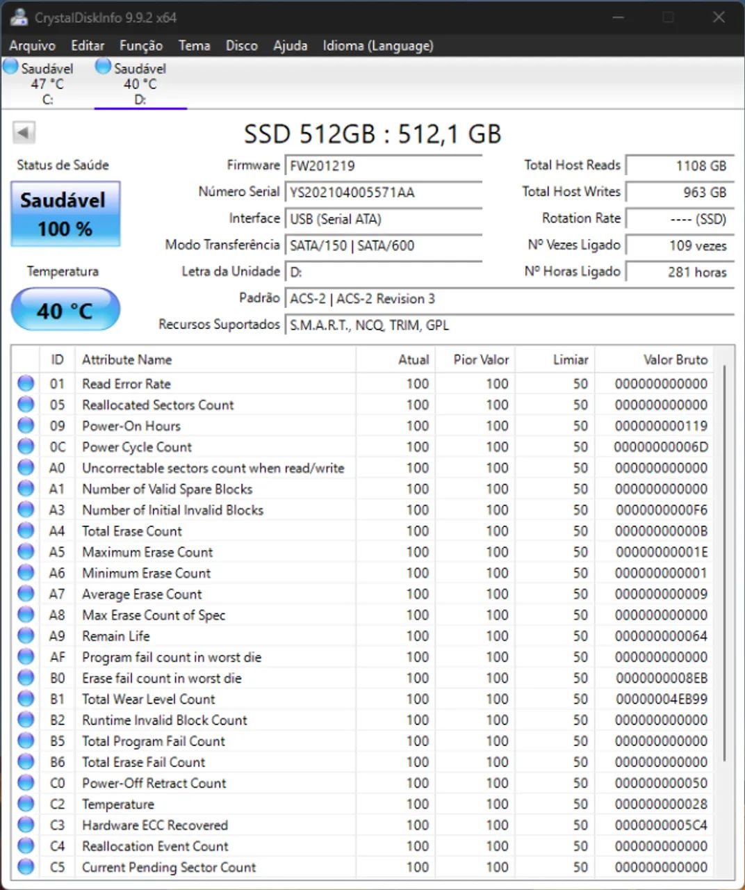 SSD 500 GB SATA - Foto 2