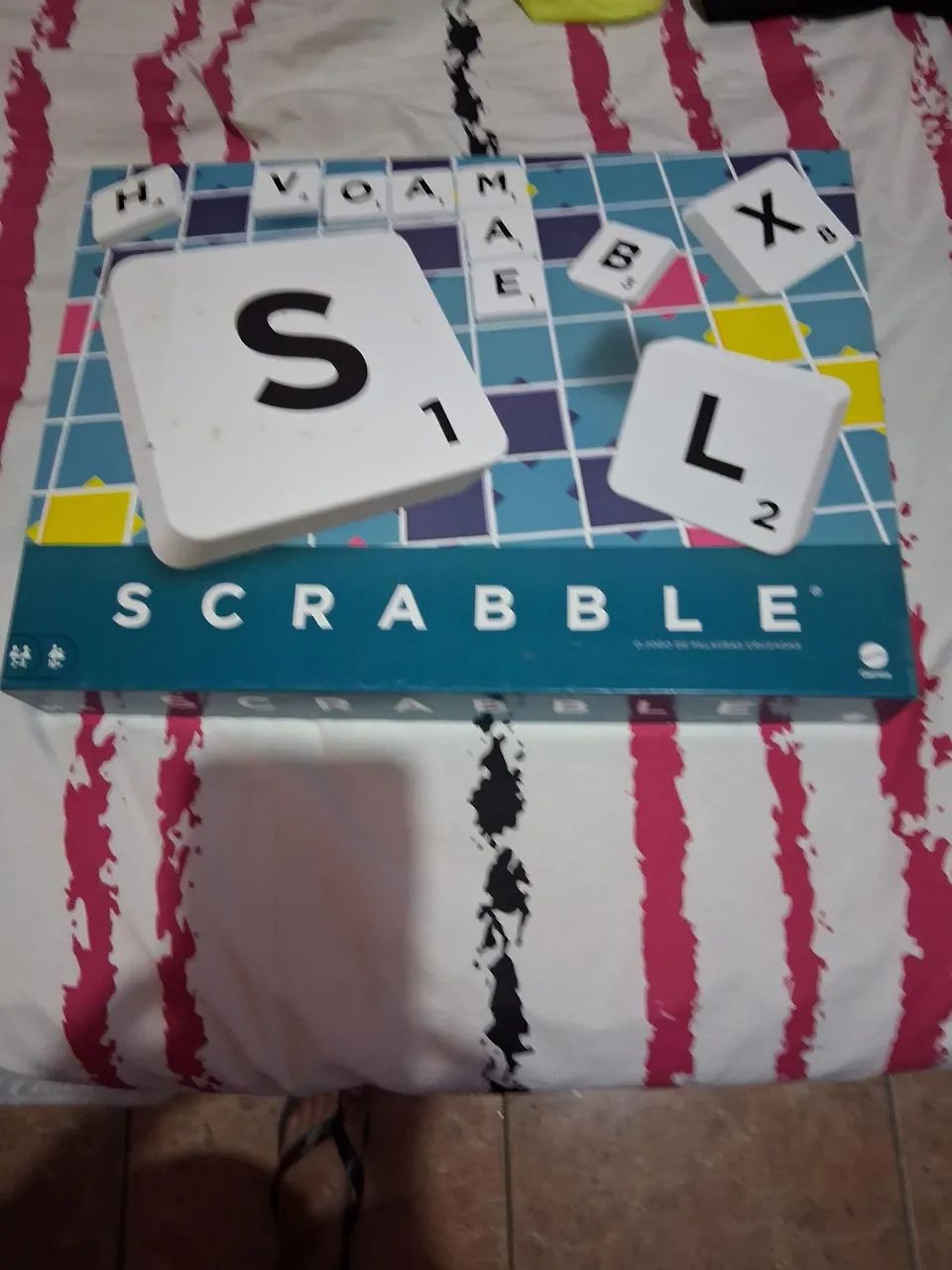 Jogo de Tabuleiro Palavras Cruzadas