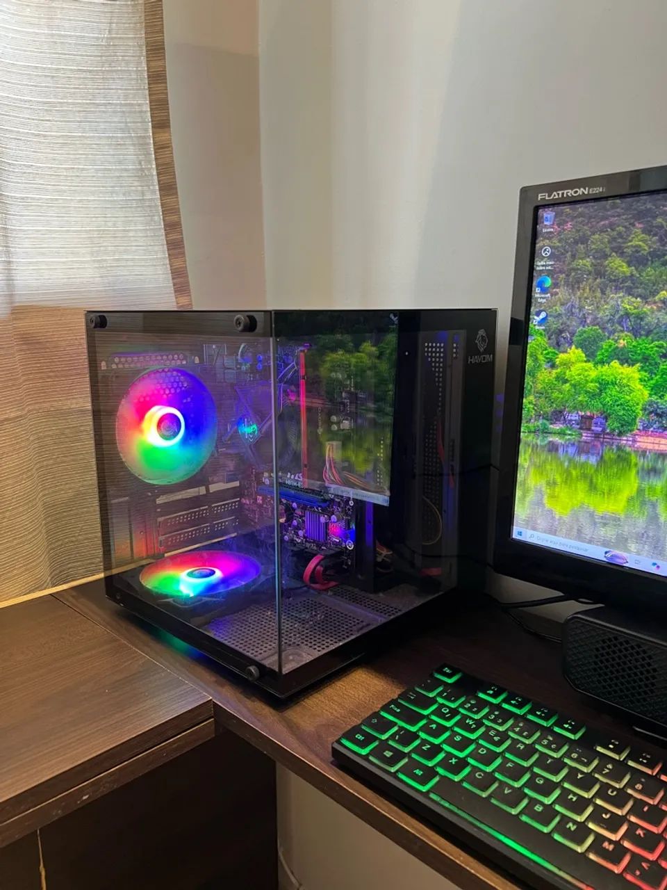 Pc Gamer Completo Intel I5 + 12Gb RAM 
