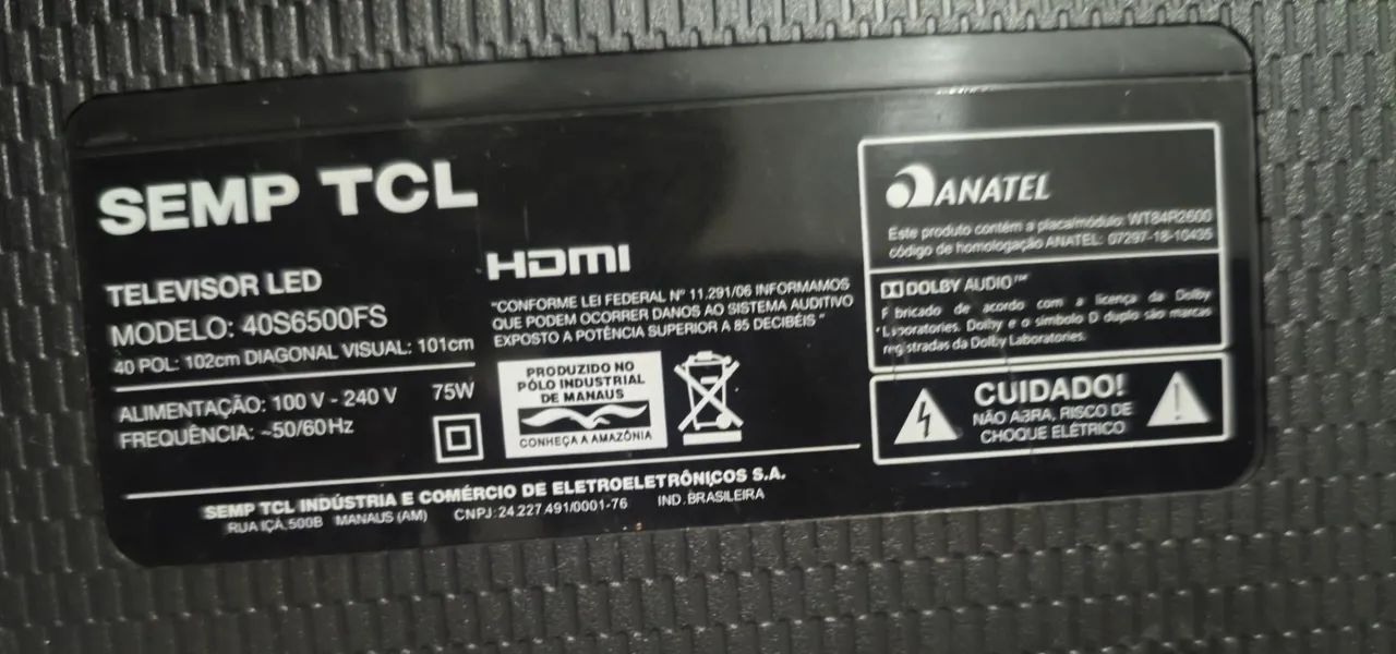 Vendo Smart Tv TCL 40" - Foto 5