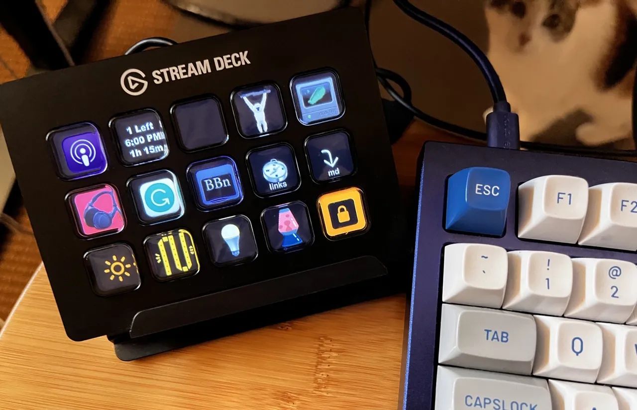 Stream Deck Elgato Original 15 Teclas Teclado Controlador
