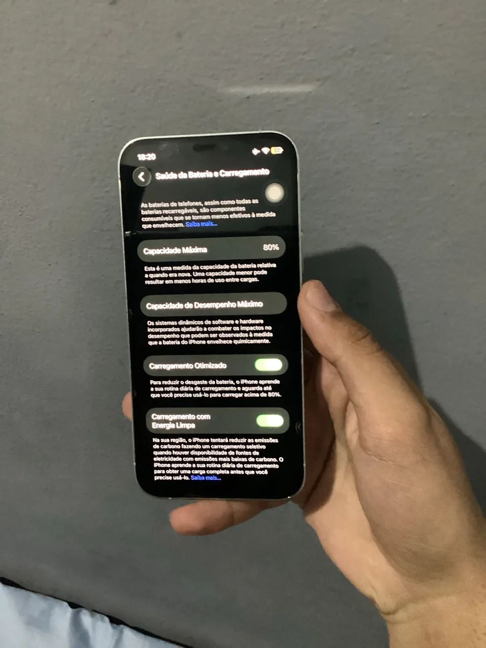 iPhone 12 Pro 128GB- braço com prata- ótimo estado - Foto 3