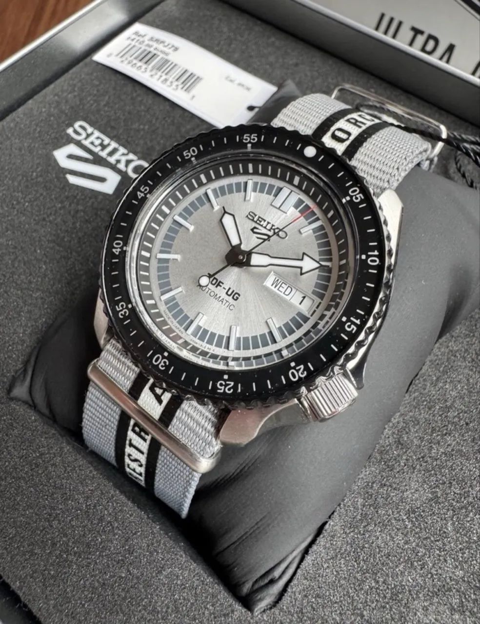 Relógio Seiko 5 Sports Ultraseven Edição Limitada Novo