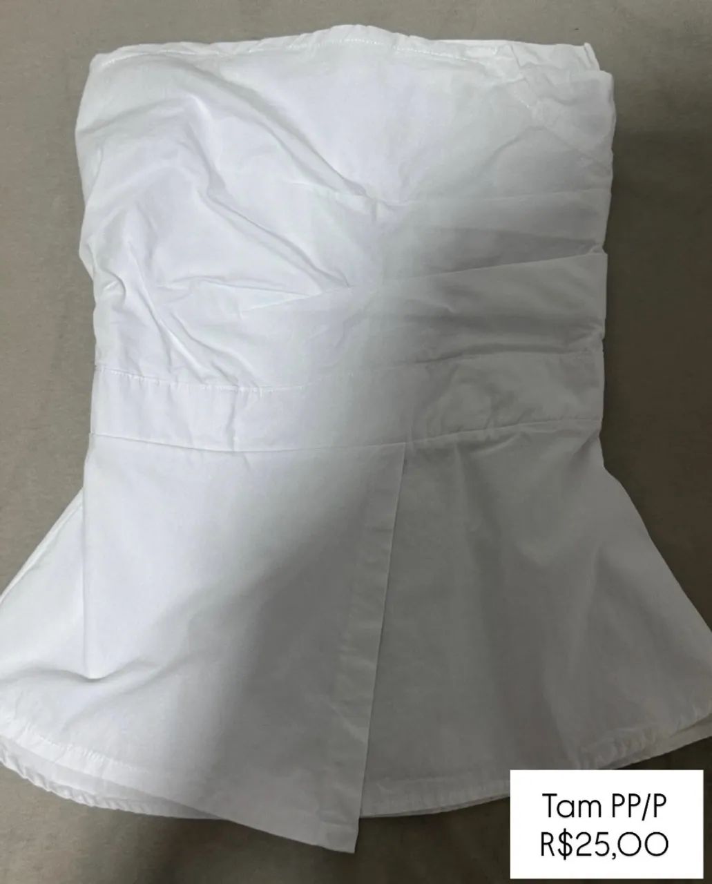 Blusa tomara que caia nova 