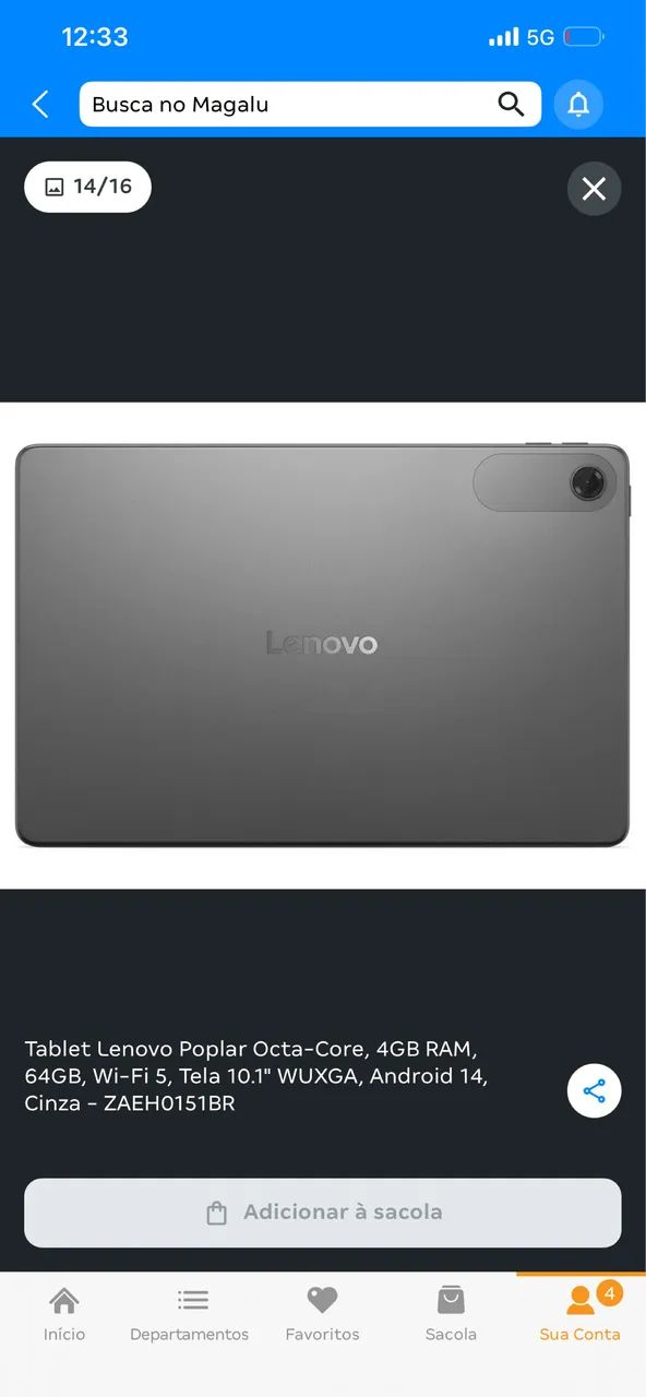Tablet Lenovo Poplar Octa