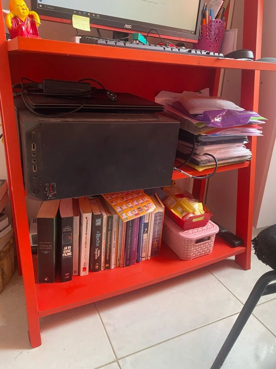 Cômoda vermelha - Foto 3
