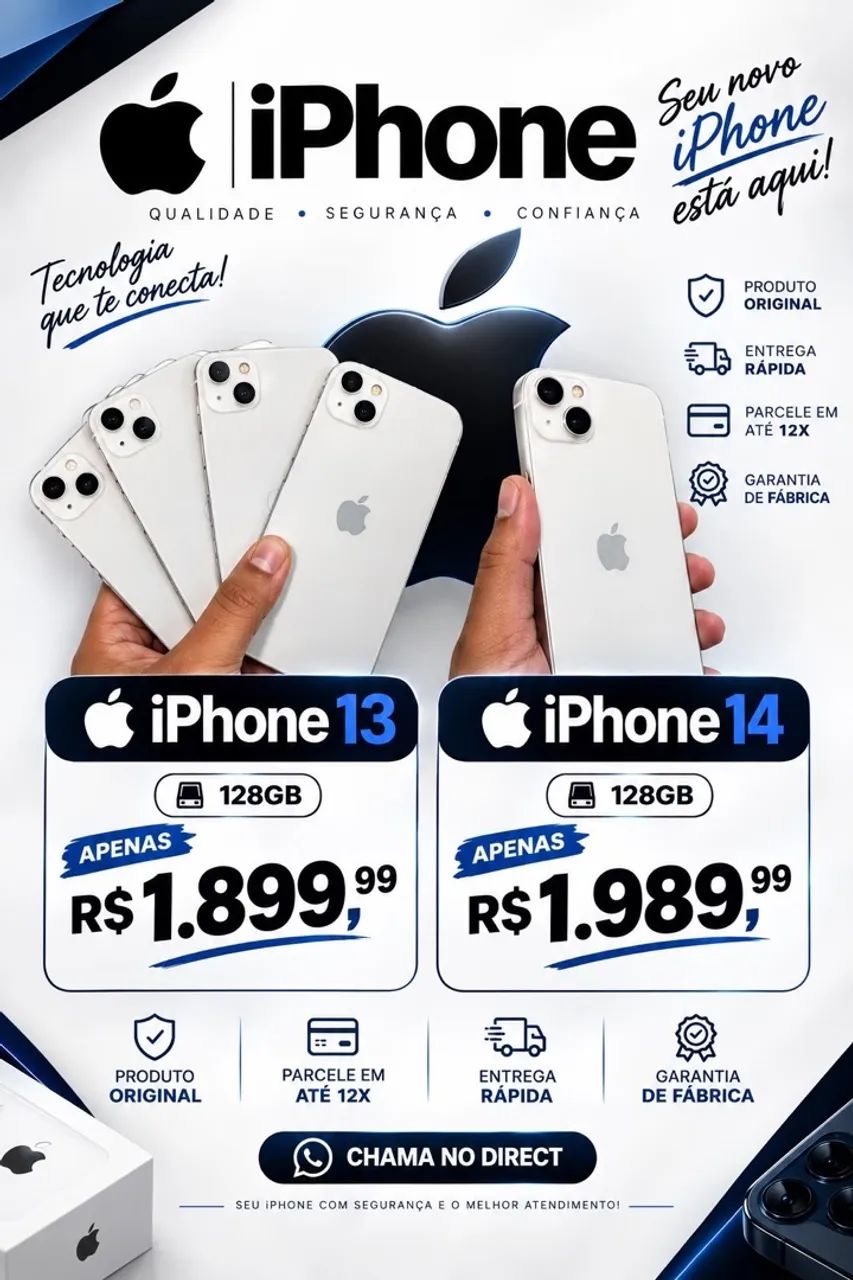  IPHONE 13 E IPHONE 14 128GB
