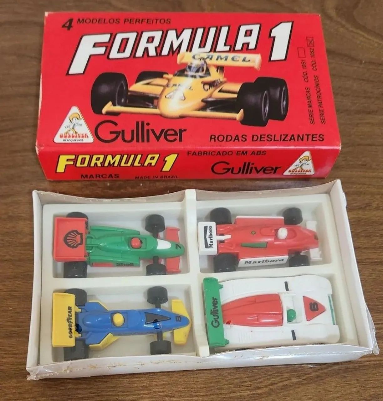 Carrinho Miniatura Fórmula 1 Gulliver Anos 90