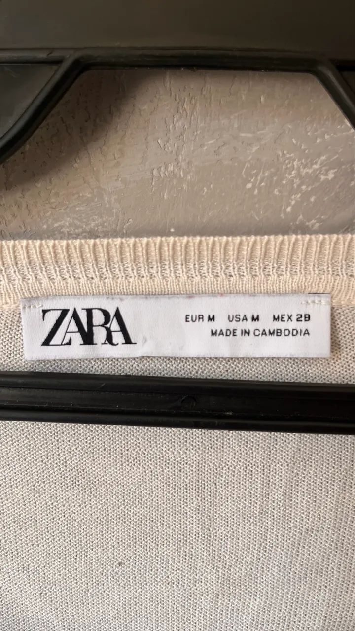 blusa de frio zara listrada m - Foto 3