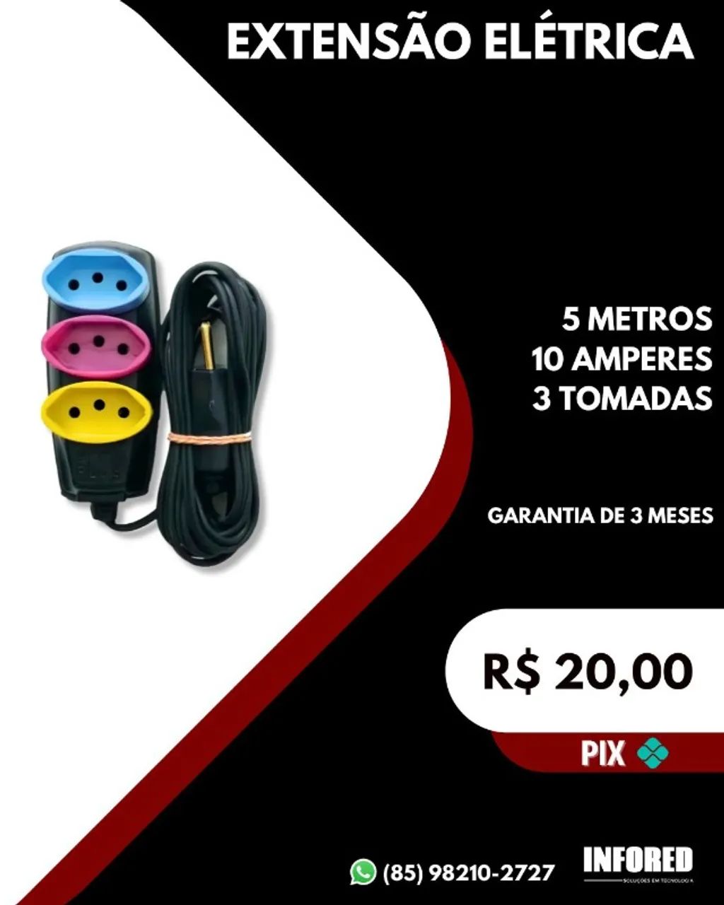 Extensões, filtros e adaptadores - Foto 5