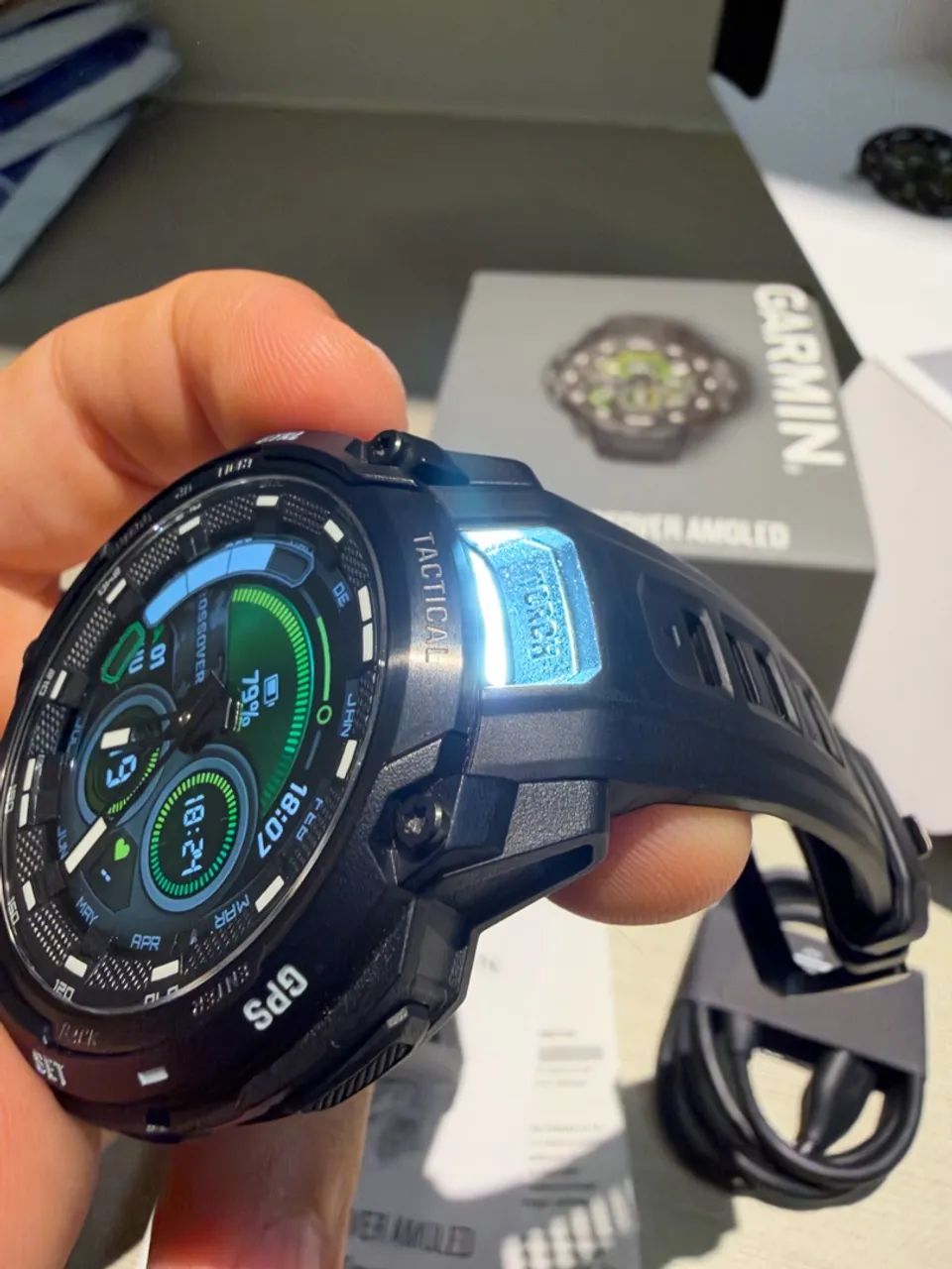Garmin instinct crossover amoled tactical - Foto 5