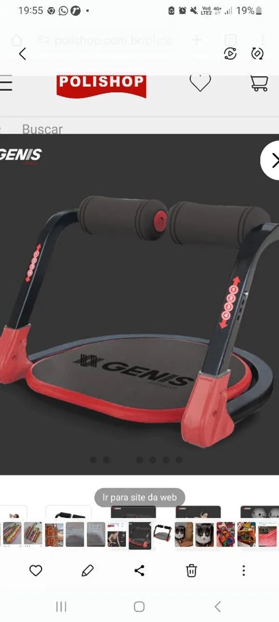 Abmax plataforma abdominal  - Foto 2