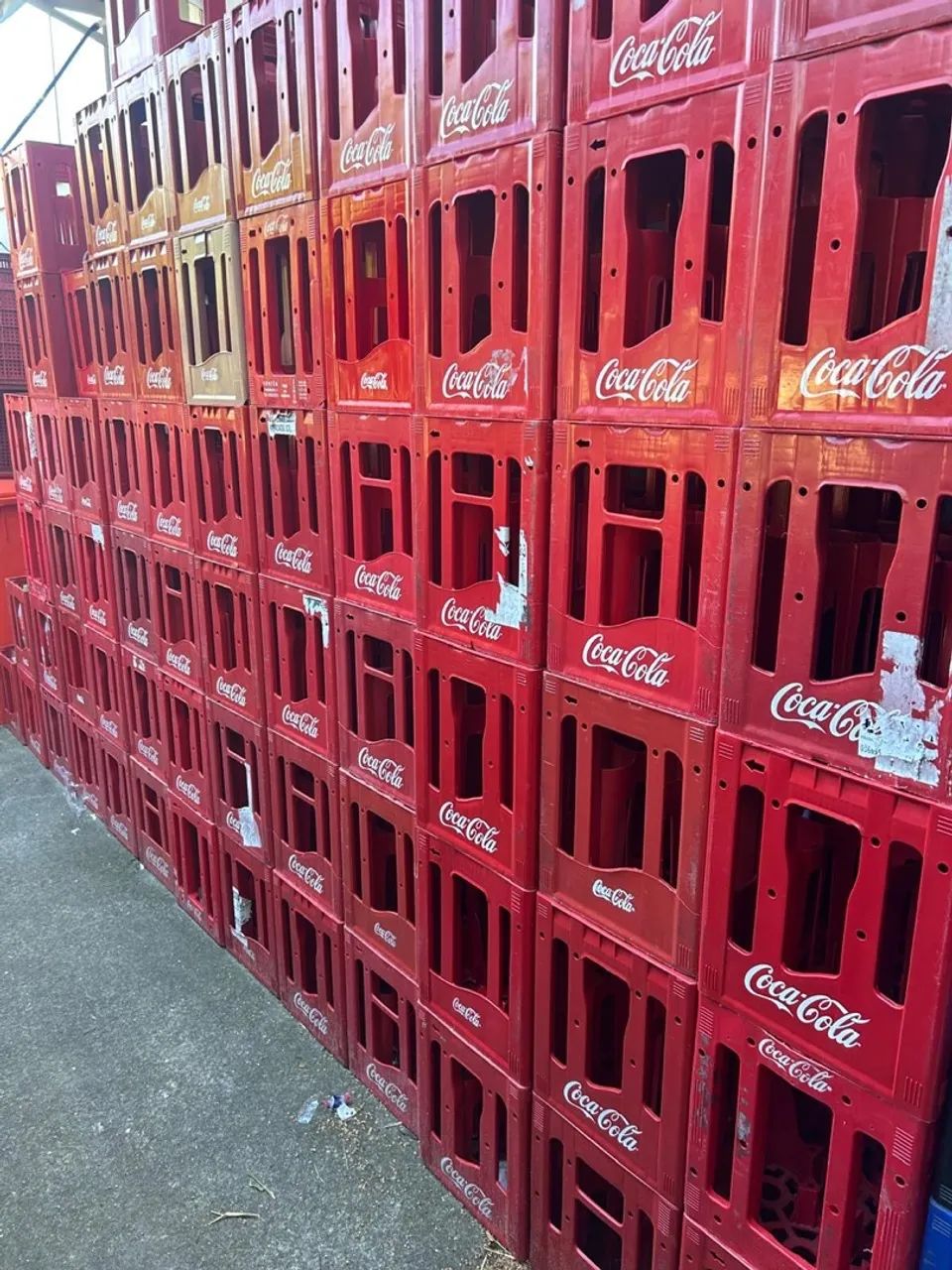 Engradado de coca cola 