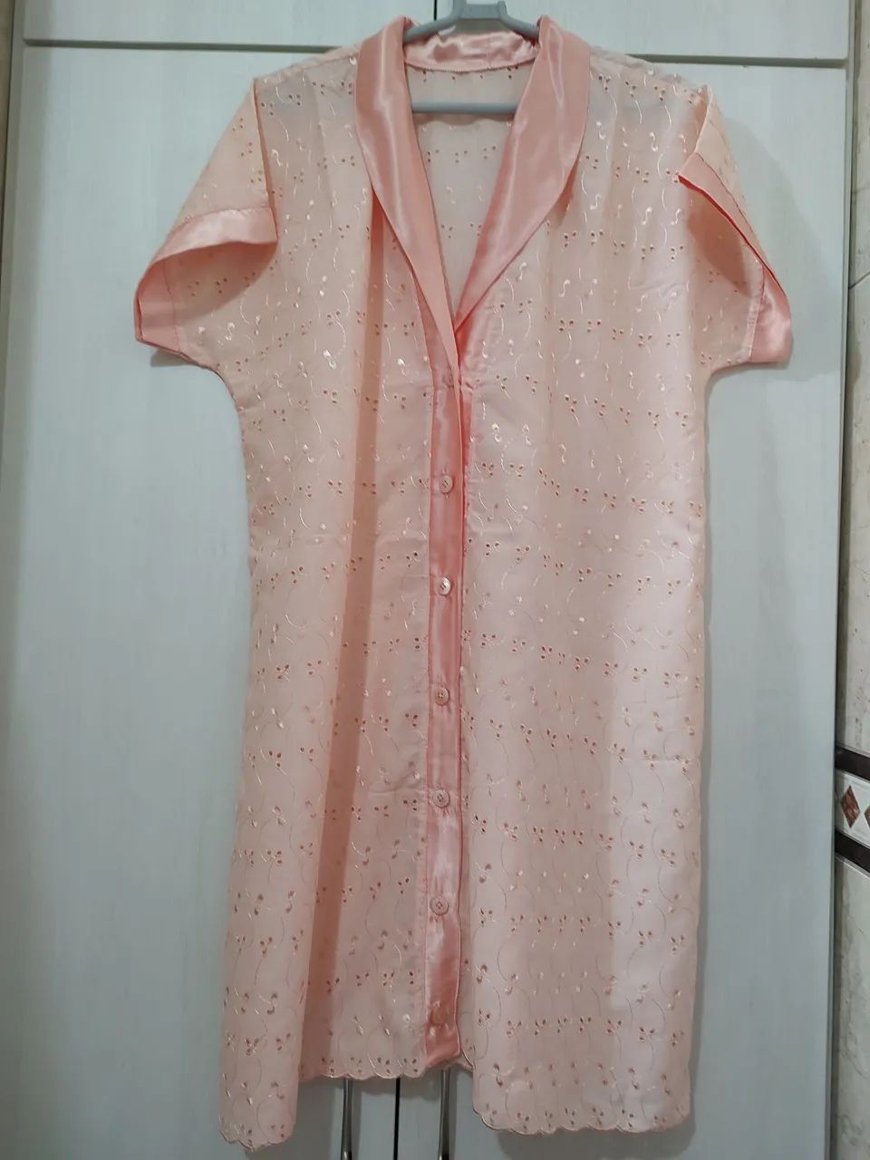 Camisola e penhoar cor salmão  - Foto 4