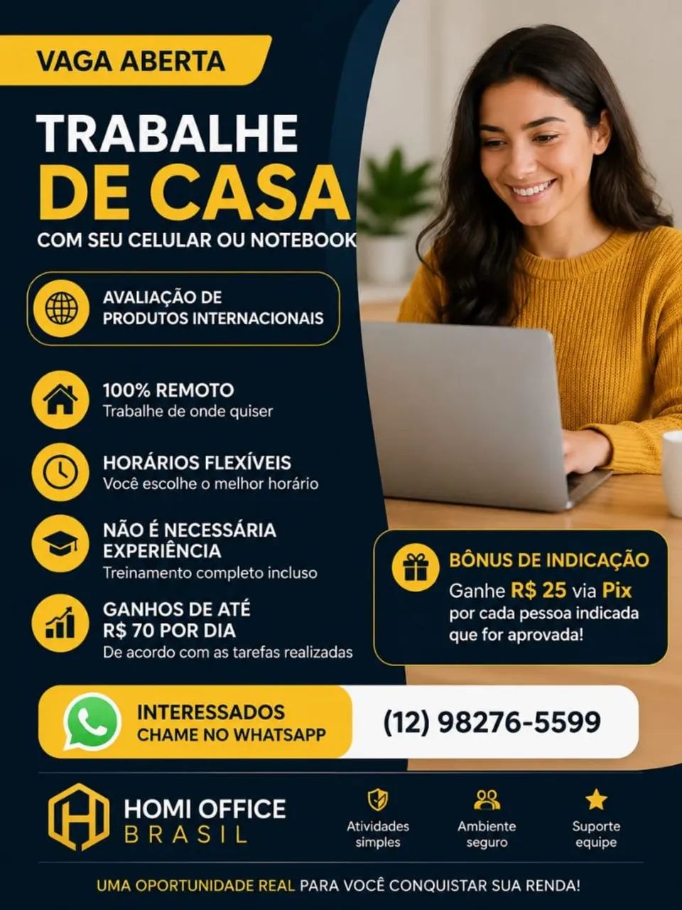 VAGA - HOME OFFICE BRASIL 1