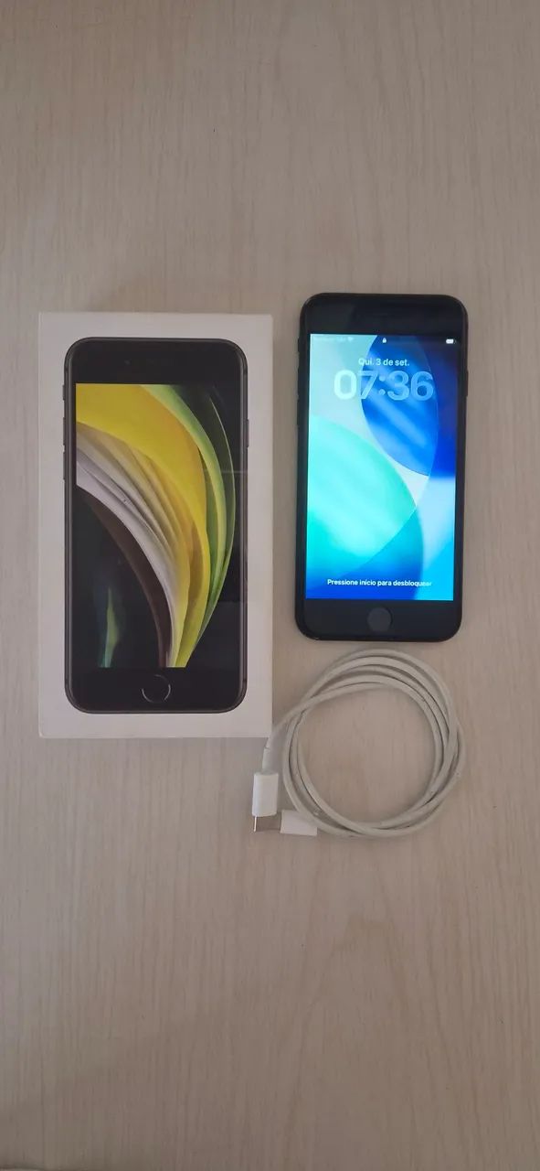 IPhone SE de 64GB preto - Foto 4